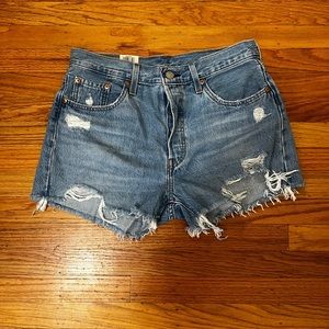 Levi's 501 High Rise Shorts